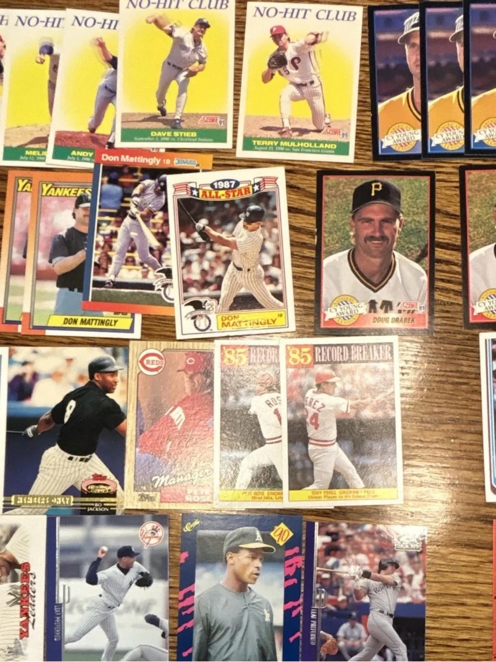HUGE Lot of Hall of Famers and Legends from Bo, Bonds, Griffey, Nolan, Randy,etc